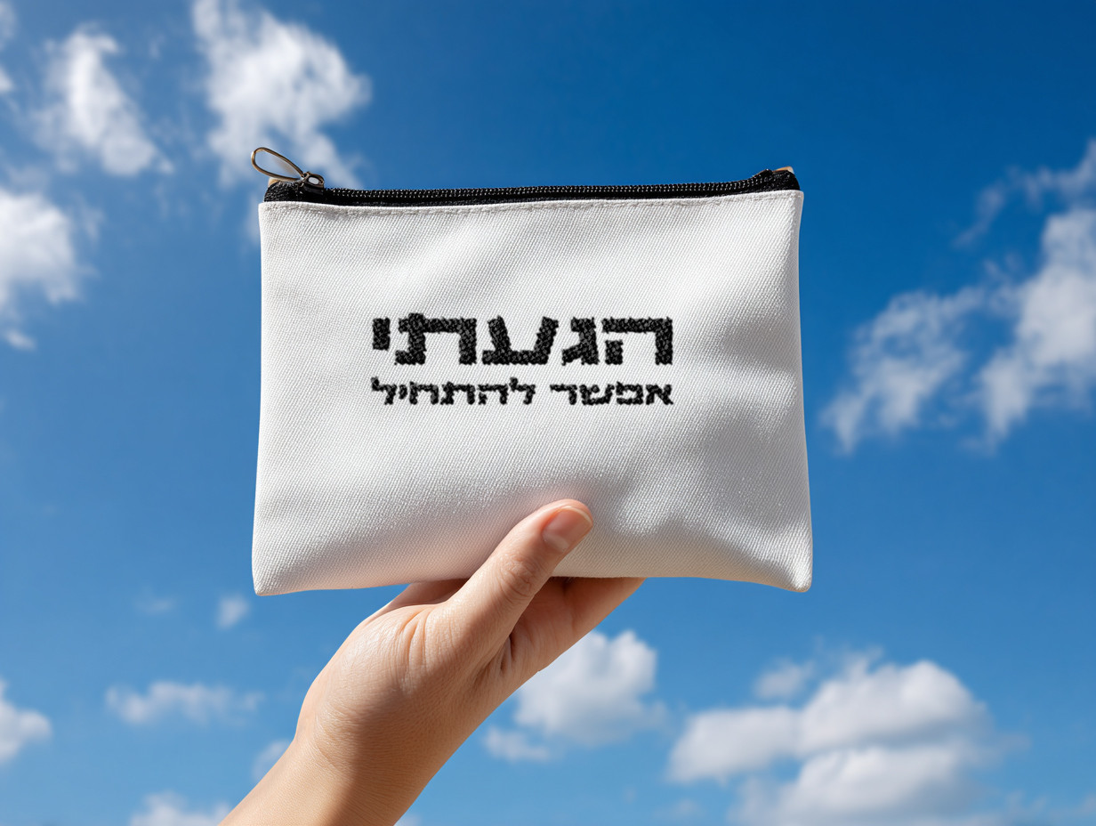 הגעתי. אפשר להתחיל