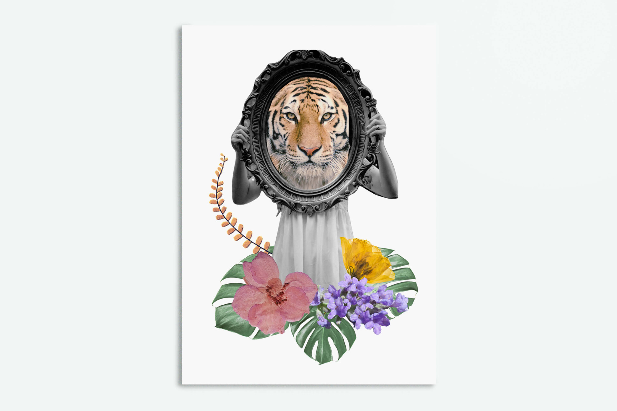 TIGER IN THE MIRROR
