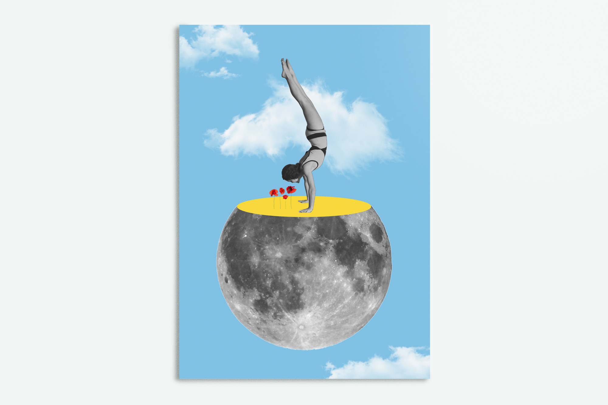 HANDSTAND ON THE MOON