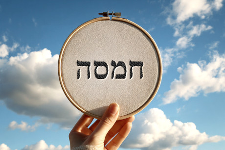 חישוק רקום - חמסה