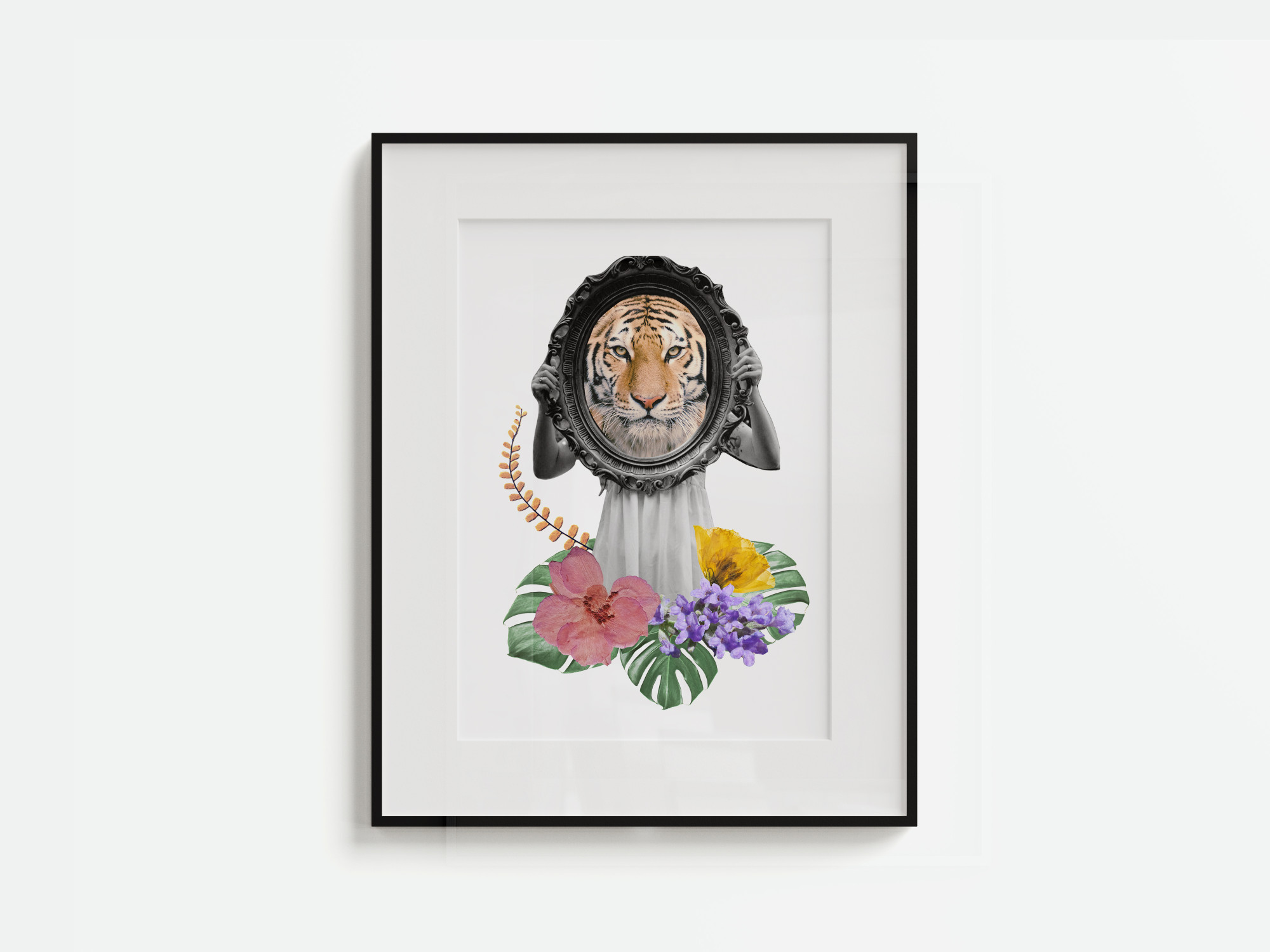 TIGER IN THE MIRROR